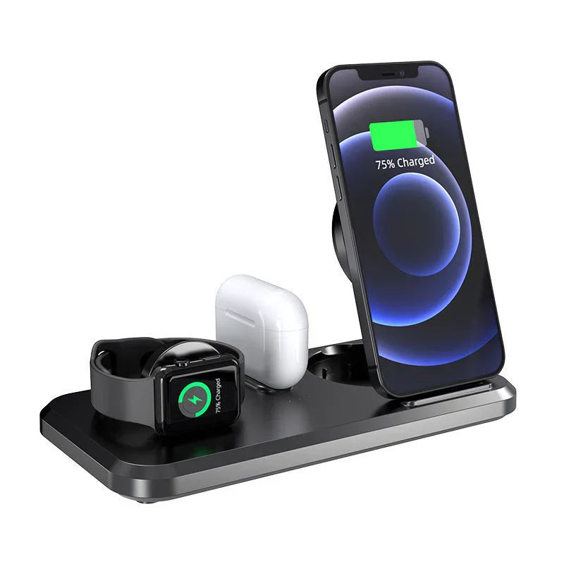 Compatible with Apple , The New 15W Three-in-one Wireless Charging
